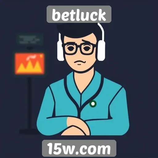 Revisão do suporte ao cliente no site Betluck