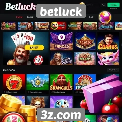 Variedade de jogos na betluck e suas características